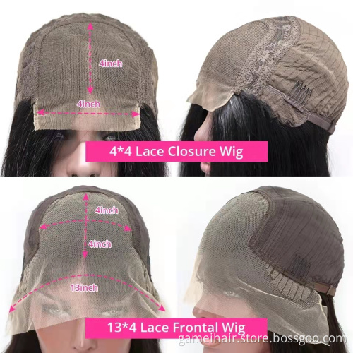 Deep Curly Wave Short Bob Wig Raw Brazilian Virgin Human Hair HD Transparent Lace Front Wigs For Black Women Human Hair Bob Wigs